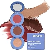 Alleyoop Stack The Odds – All-in-One Cream Makeup Palette with Blush, Contour, Bronzer & Highlighter, Stackable Face Palette for Natural Color, Easy Touch-Ups & Travel Makeup Convenience,Cocktail Hour