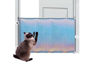 Dog Gates for Doorways - Chew-Proof Non-Slip - No Drilling Stairway Puppy Guard,for Indoor Driveway Garage Hallway Deck Door 