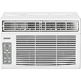 Durastar DRWHC122XNA1 12,000 BTU 230V Window Air Conditioner with 11000 BTU Supplemental Heating and Remote Control - White