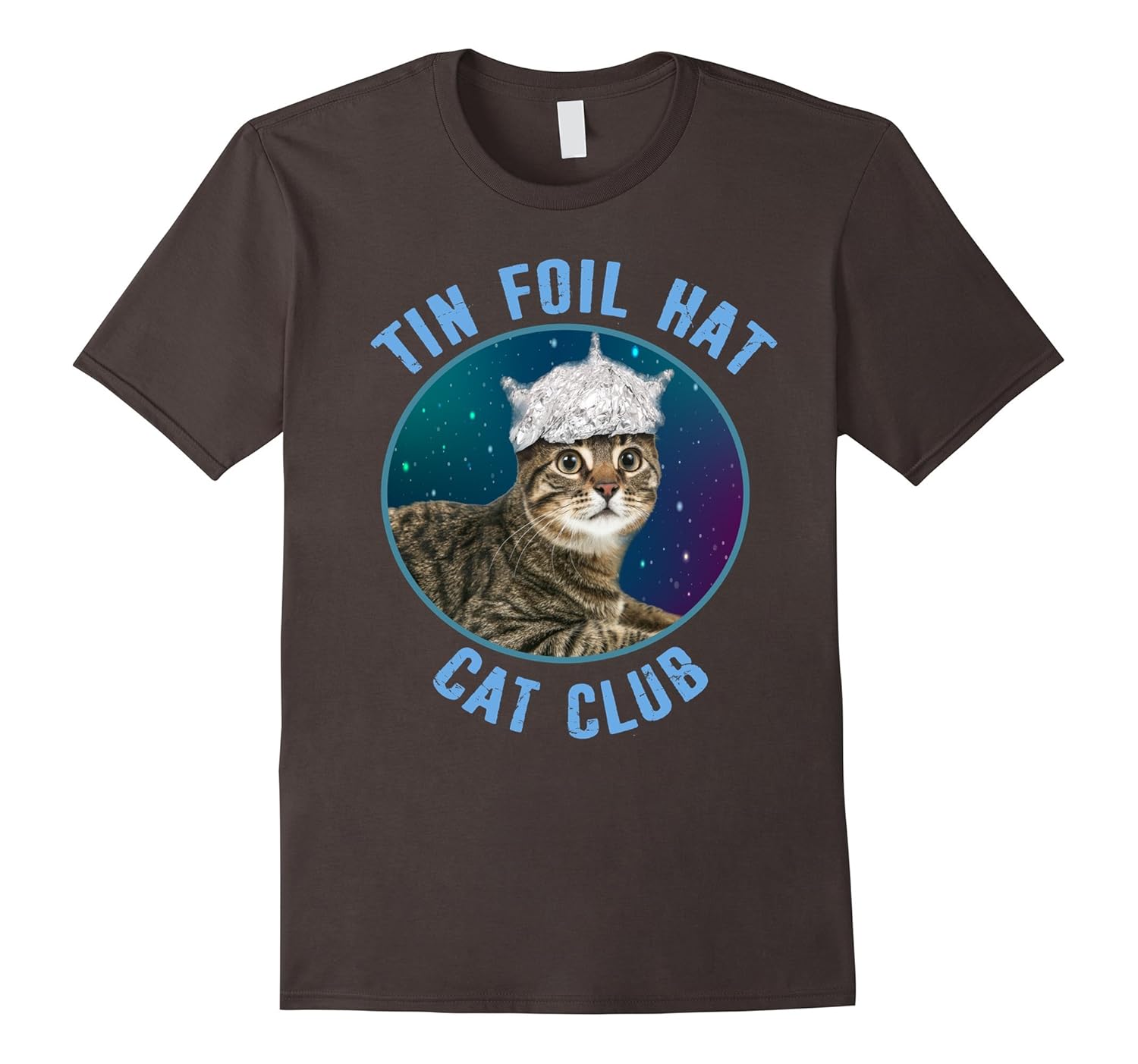 Tin Foil Hat Cat Club Conspiracy Theory FunnyTD Teedep