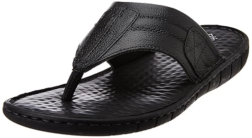 hush puppies men's rebound leather flip flops thong sandals