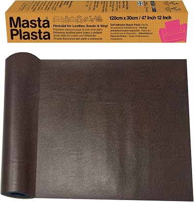 MastaPlasta The Original All-in-One Leather Repair Kit Mid-Brown 120x30cm