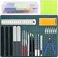 Professional 25PCS Gundam Model Tools Kit Hobby Building Tools Craft Set Gundam Modeler Basic Tools for Basic Model Building, Repairing and Fixing