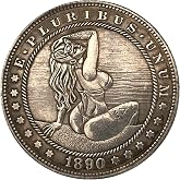 MarshLing Antique Liberty 1890 Morgan ONE-Dollars Coins Old Collecting Coin rare coins Commemorative Colle (Silver)