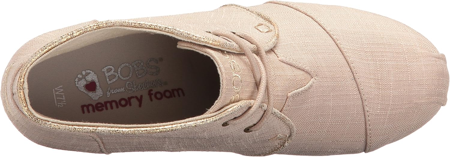 bobs from skechers women's high notes wedge boot