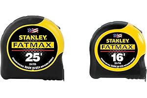 Stanley Fatmax Measuring Tape, 2-Pack, 25-Feet and 16-Feet