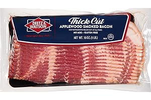 Dietz & Watson Thick Cut Applewood Smoked Bacon, 16 oz