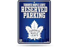 Rico Industries NHL Arizona Coyotes 8-Inch by 11-Inch Metal Parking Sign Décor