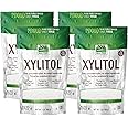 NOW Foods, Xylitol, Pure with No Added Ingredients, Keto-Friendly, Low Glycemic Impact, Low Calorie, 1-Pound (Packaging May Vary) (Pack of 4)