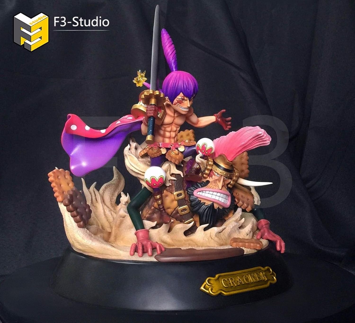 One Piece ワンピース フィギア クラッカー Pre Order F 3 Studio Gk Resin One Piece Charlotte Cracker Limited Edition フィギュア ドール 通販 Amazon
