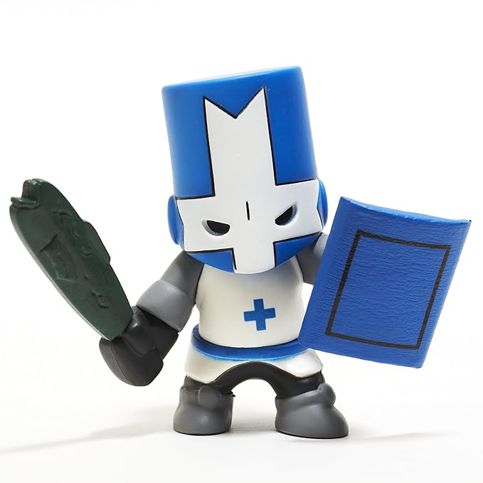 Castle Crashers Blue Knight Figurine Home & Kitchen