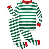 KikizYe Little Big Boys Girls Pajamas Set Kids PJs 100% Cotton Sleepwear