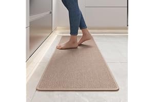 YDKGL Kitchen mats for Floor, Water and Oil Absorbent Runner Rugs for Kitchen, Kitchen Mat in Front of Sink,Non-Slip and Wash