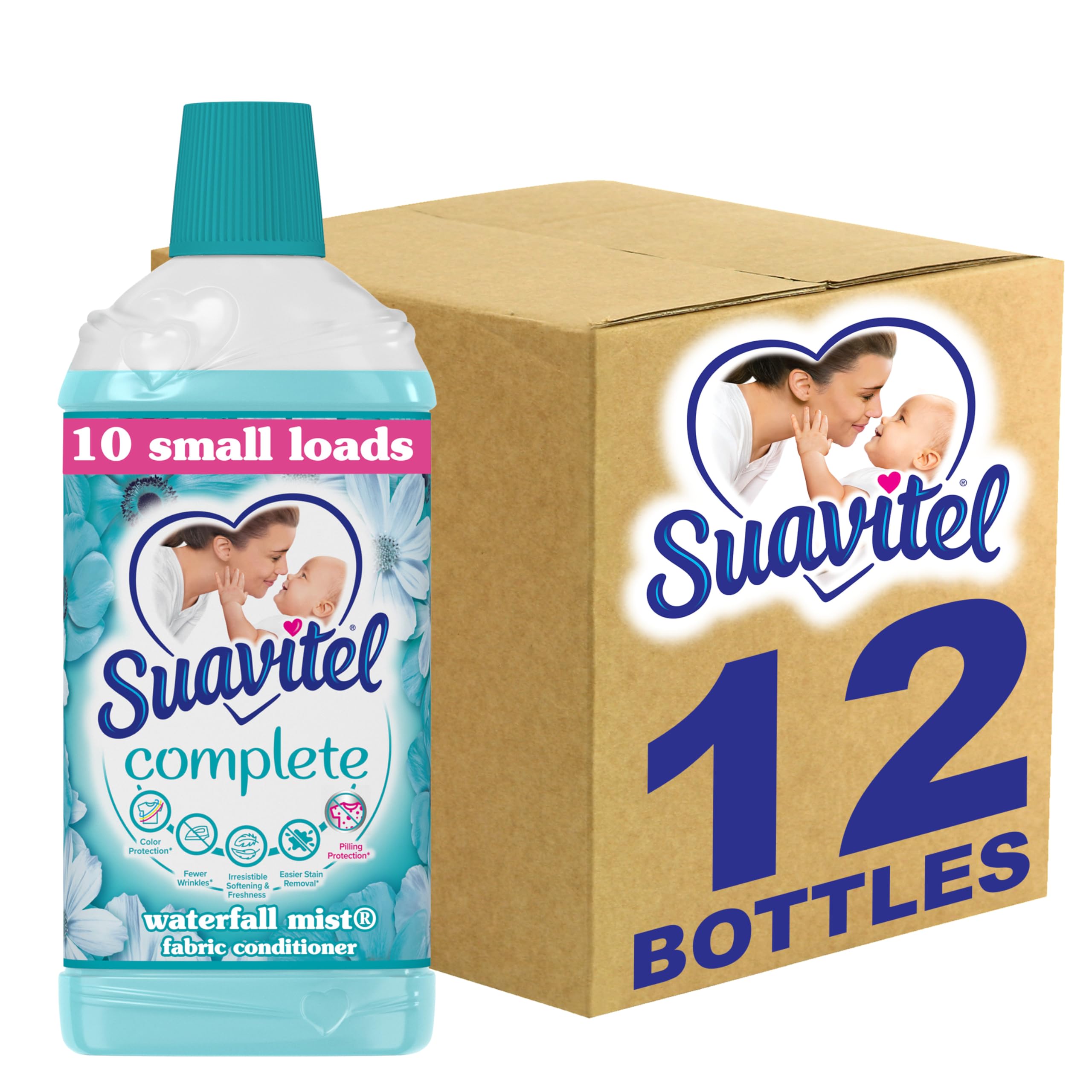 Photo 1 of Suavitel Complete Fabric Conditioner, Waterfall Mist, 10.5 oz (Pack of 12)