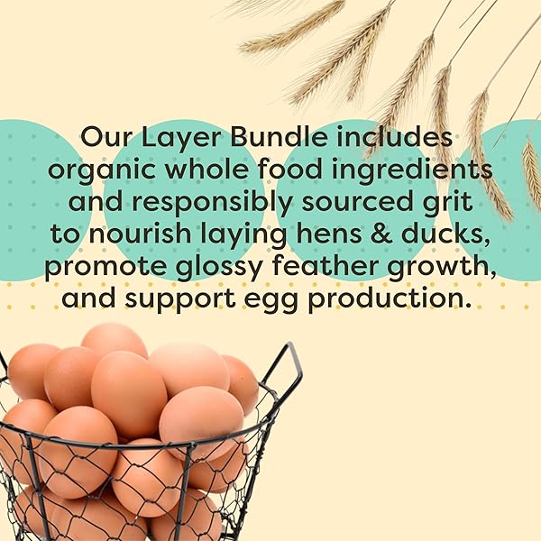SCRATCH AND PECK FEEDS YOU ARE WHAT YOUR ANIMALS EAT NATURALLY FREE ORGANIC HERBS, LAYER GRIT, FEED FOR CHICKENS DUCKS – NON-GMO PROJECT VERIFIED, SOY CORN
