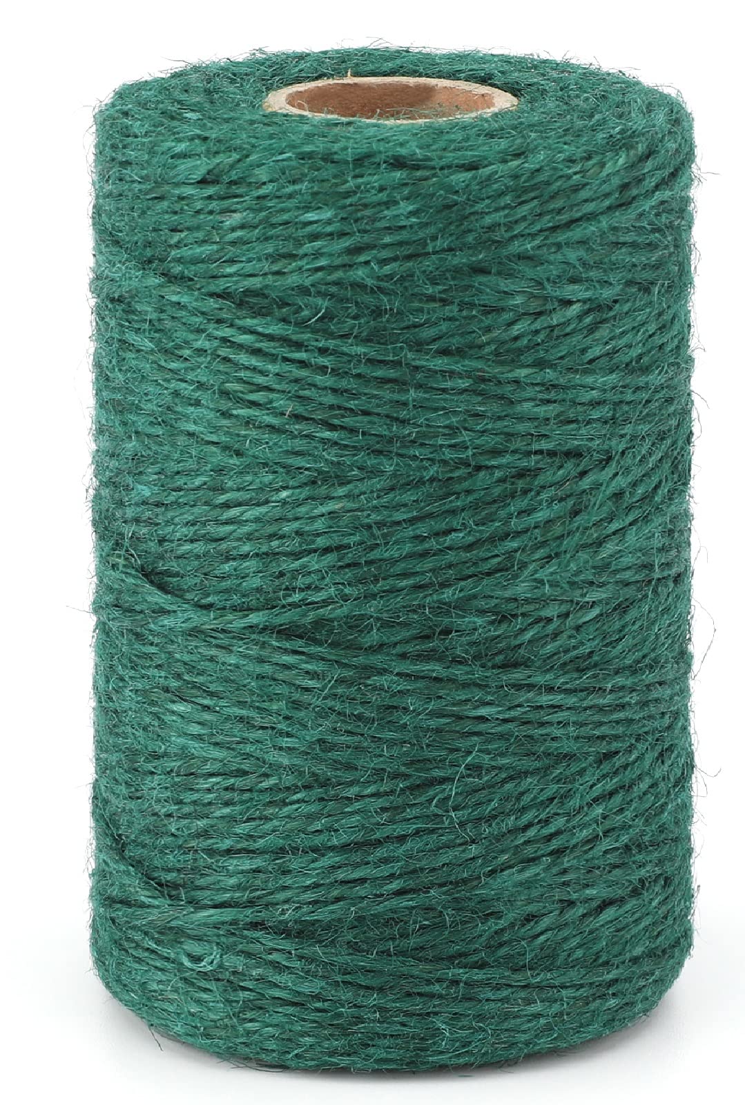KINGLAKE Garden Twine String Green, 200m 2mm Jute Twine Craft Twine for Gift Wrapping, Gardening, Packing, Christmas Decoration