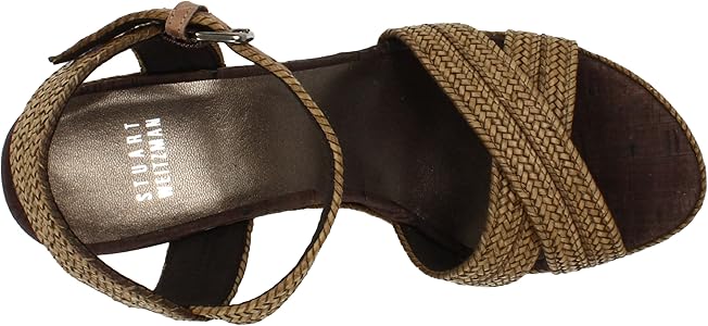 stuart weitzman minx woven cork wedge sandals