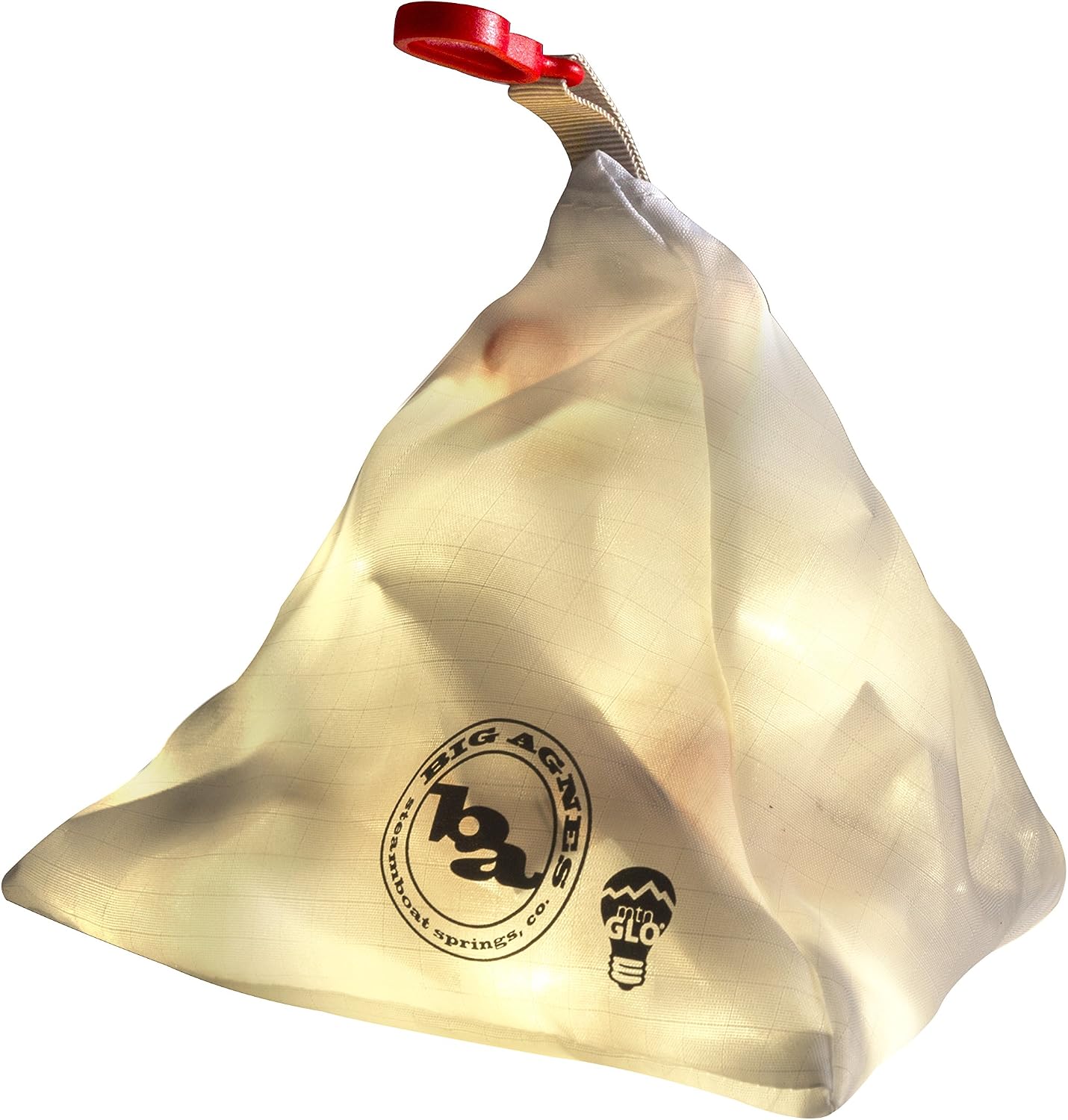 Big Agnes mtnGLO Tent and Camp Light, White
