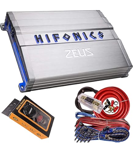 Amazon.com: Hifonics ZG-2400.1D Zeus Gamma 1 Channel Super D Class