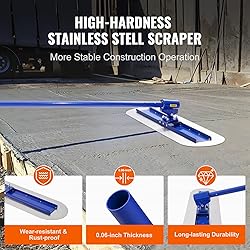 VEVOR Bull Float Manganese Steel Concrete Float