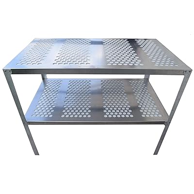 Buy Rmp Aluminum Greenhouse Potting Bench And Utility Table 1 Inch Round Holes Online In Vietnam B07whj3rj4