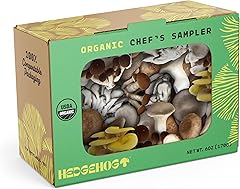 Hedgehog Farms Organic Chef's Sampler Mushrooms, 6 OZ
