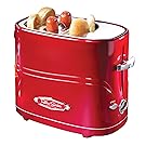 Nostalgia HDT600RETRORED Retro Series Pop-Up Hot Dog Toaster