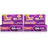 Silka Antifungal Cream, Clinical Anti-Fungus Foot Treatment, Results in 1 Week, Maximum Strength Athlete’s Foot Treatment, Jock Itch, Ringworm Treatment for Humans, Terbinafine Cream, 1oz- 2 Pack