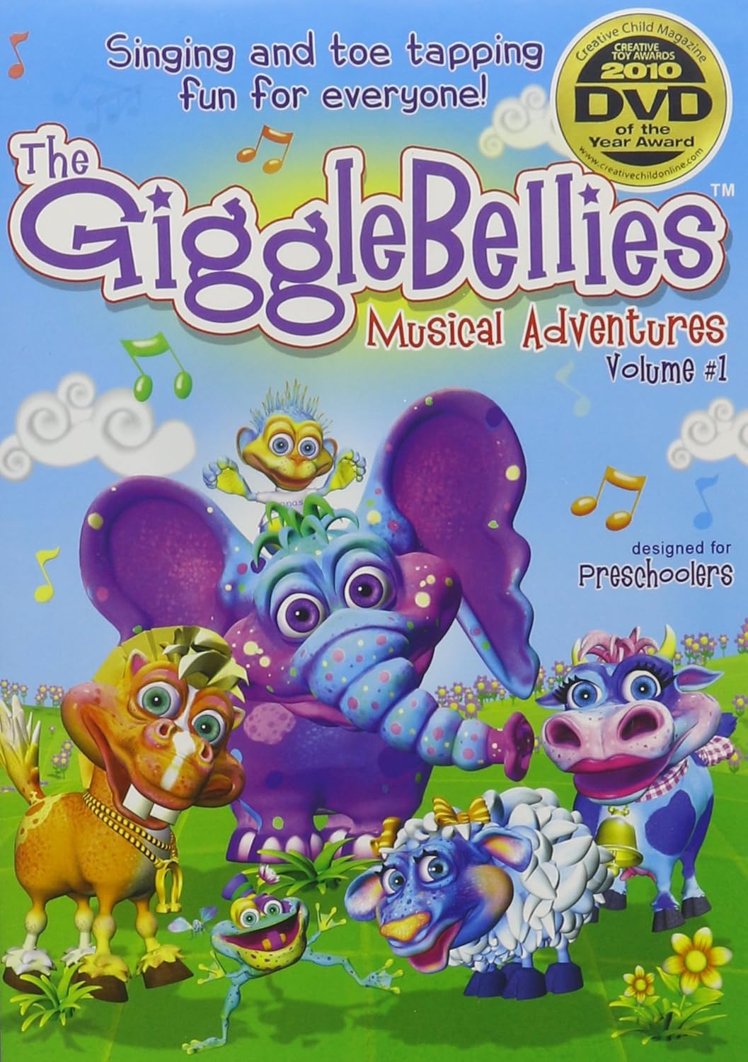 The GiggleBellies Musical Adventures: Amazon.ca: 3D Magic Factory: DVD