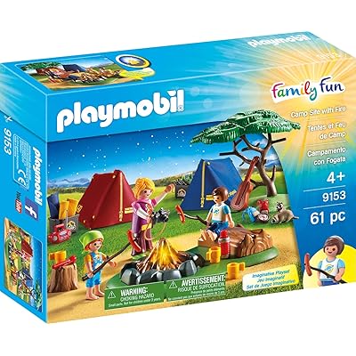 Buy PLAYMOBIL Camping Set with Campfire Online Zambia Ubuy