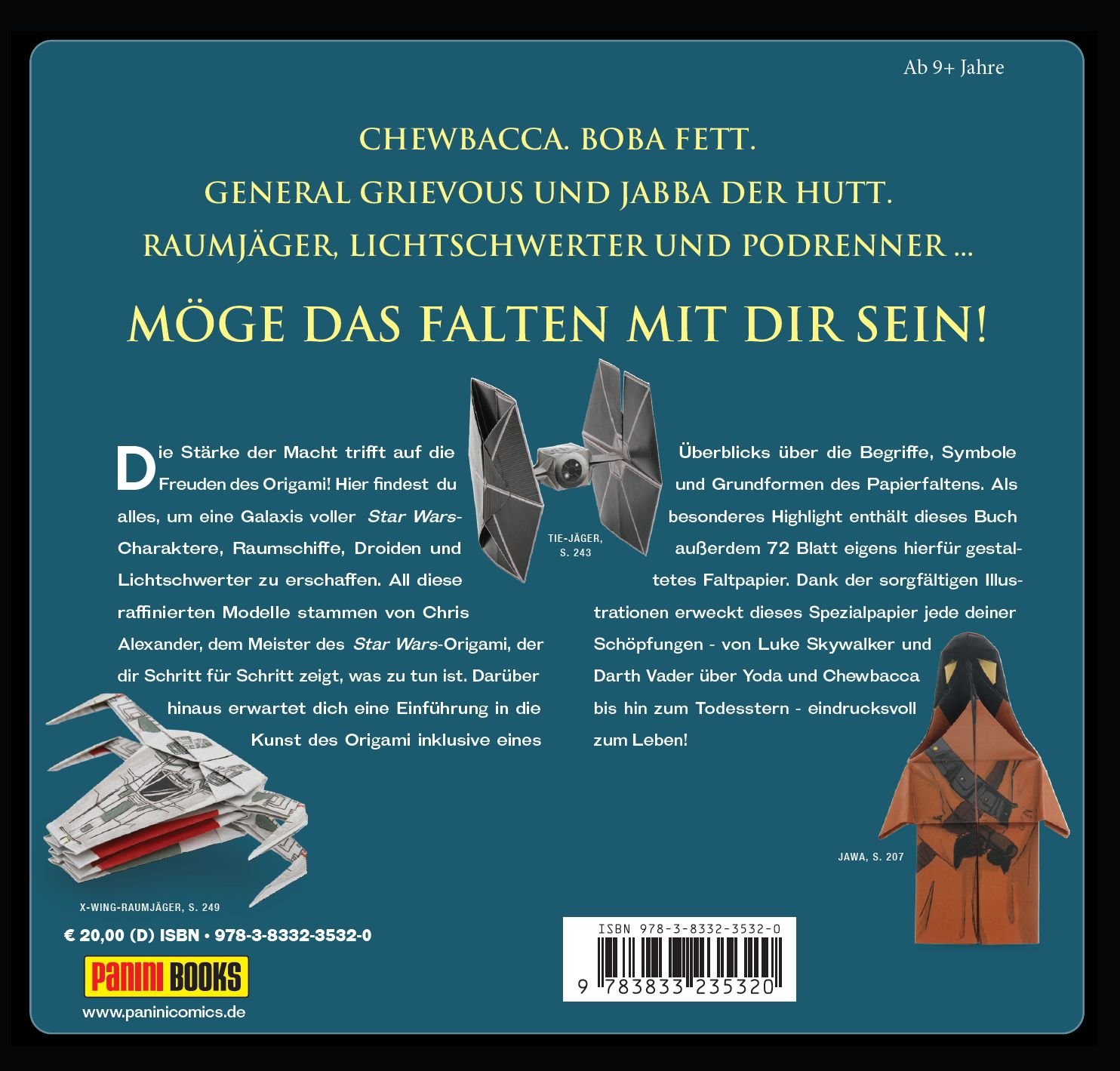Star Wars Origami Neuauflage 36 Geniale Papier Baupläne