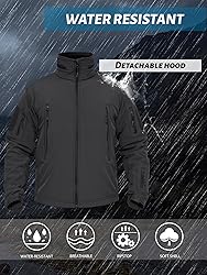 TACVASEN Jacket for Men Winter Fleece Jacket