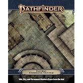 Pathfinder Flip-Mat: Command Center, 24x30 Double-Sided | Strategic Battle Map - Mountain Keep &amp; Palace Command Centers, for Tabletop Games