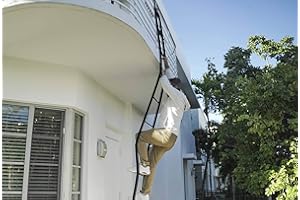 ISOP Made in USA Kids Ladder 6.5ft | Multi-use Webbing Ladders - Snap Hooks & Black Bag Included - 6 ft Ladder Lightweight & Reliable Holds up to 1200 lbs. | Indoor/Outdoor Climbing Ladders