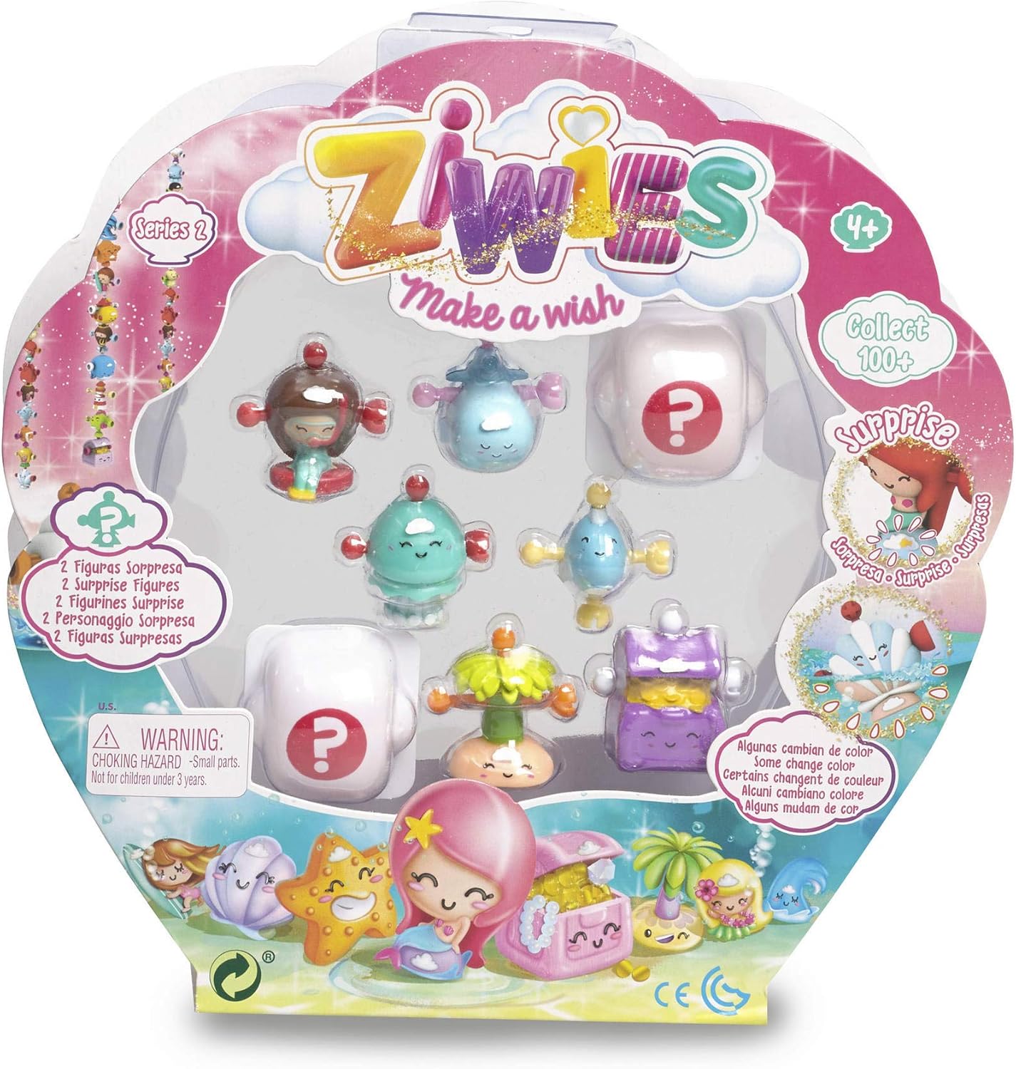 ziwies cambian de color