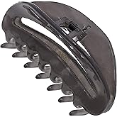 Camila Paris CP3124 French Hair Clip for Women, Gray, Girls Hair Claw Clip Jaw Fashion Durable and Styling Hair Accessories for Women, Luxury Ladies Strong Hold No Slip Grip Clamp, Made in France