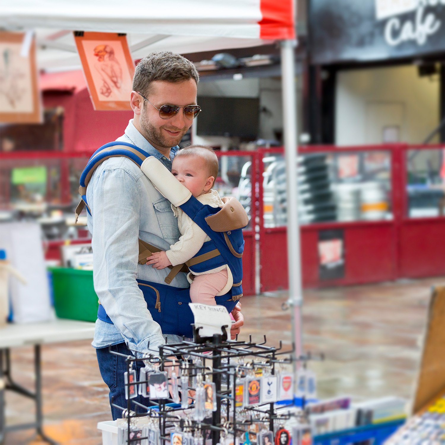 clevamama ergonomic baby & hip carrier