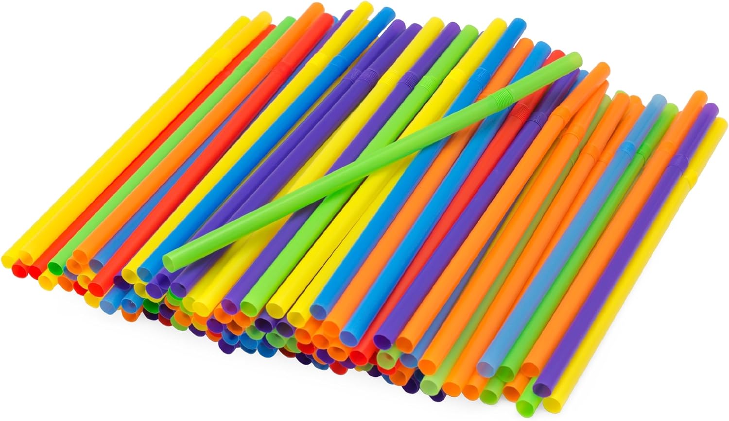Kizmos Jumbo Flex Straws, Assorted, 125 Count Amazon.ca Home & Kitchen