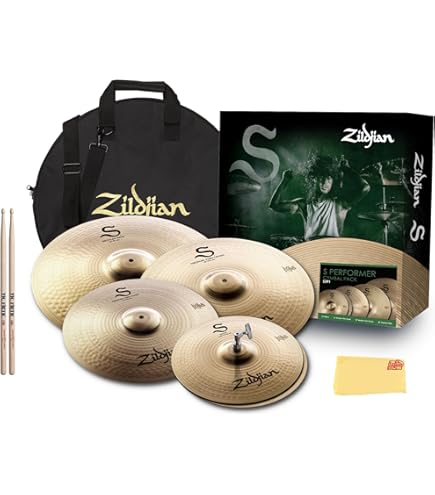 Amazon.com: Zildjian S Series Performer Cymbal Set, 14H/16