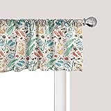 Ambesonne Summer Window Valance, Continuous Beach
