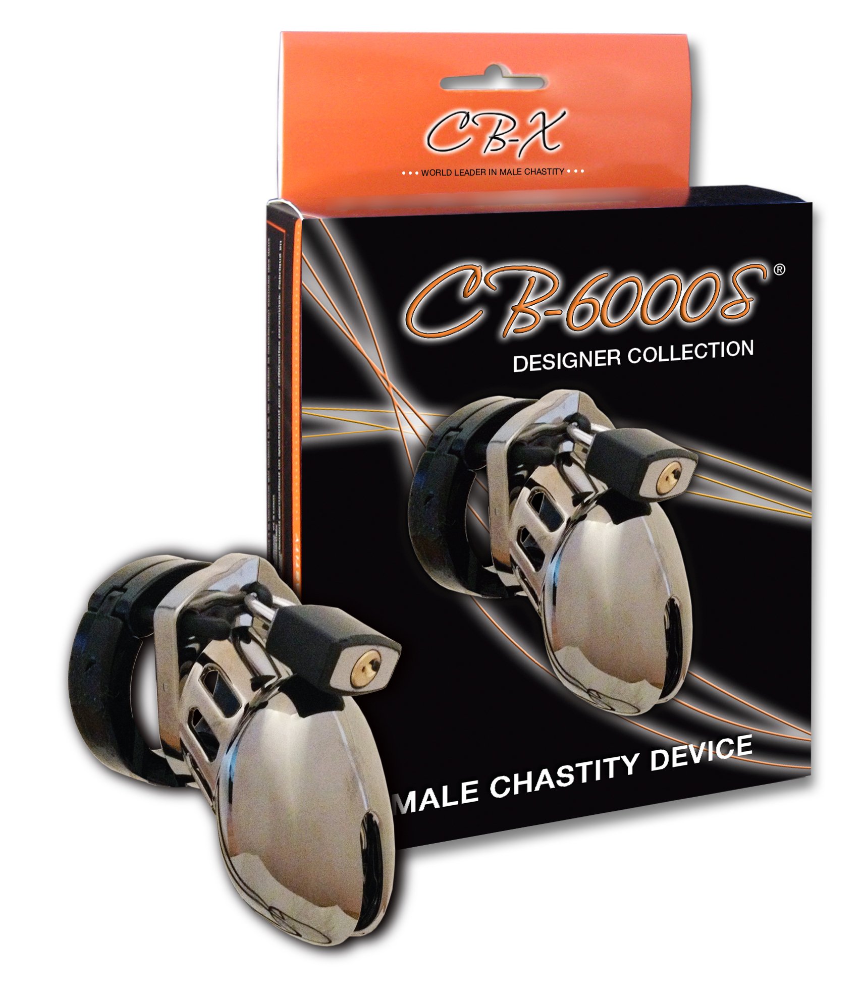 CB-X CB-6000S Chastity Cage Chrome Small