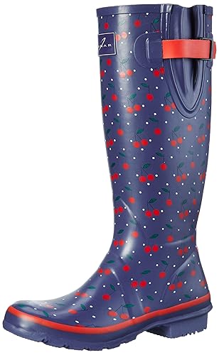 Lunar Cherries, Damen Langschaft Gummistiefel