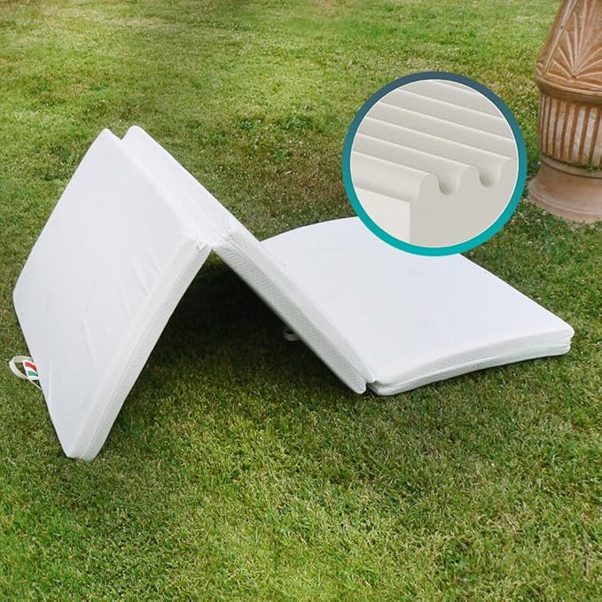 Materassino Futon Pieghevole SalvaSpazio Singolo 90x200 cm anche come