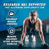 Applied Nutrition L Glutamine Powder Unflavoured 500g 100 Servings view 4