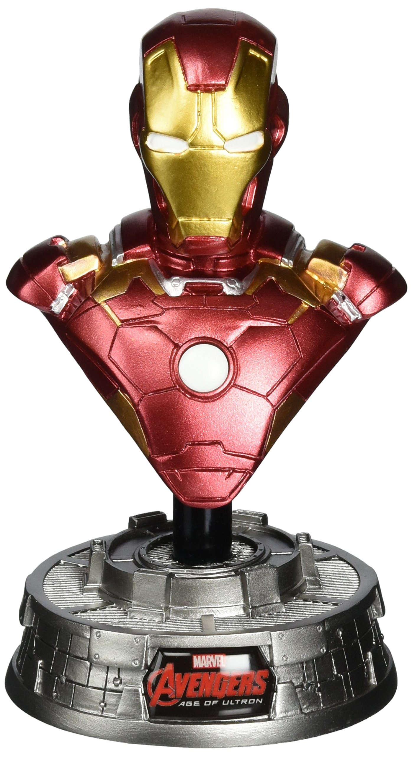 Marvel Avengers 2 Iron Man Light Up Bust Paperweight Action Figure