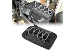 PSLER Dirt Bike Battery Cover Storage Bag, Pouch Bag Dirt Bike Frame Bag Fits for Sur Ron Light Bee X S Segway X160 X260 Eride Pro SS (Black)
