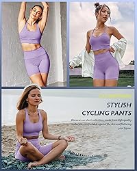 CAMPSNAIL Biker Shorts Women with Pockets