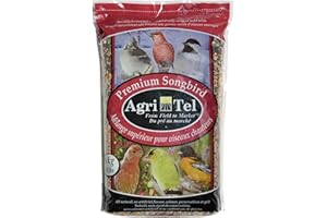 Agri-Tel Premium All Season Wild Songbird Bird Seed for Outdoor Feeders | 4 kg (9 lb)
