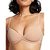 Pepper Bra for Sizes AA–B Cups | Wirefree Zero-G Padded Lift Up Bra, Fitted Push Up Bralette for Women