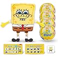 MiraBall Spongebob Mystery Expandable Maxi Plush to UNbox, Collectible Squishy and Soft Plush with 4 Surprise, Limited Edition - Personalized Gifts & Great Toy Gift for Kids Aged 3+ (4-Pack)
